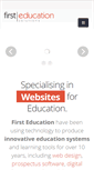 Mobile Screenshot of firsteducation.net